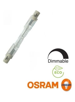 Osram 230W 5000lm Eco Halogen Pro Linear R7s Flood Light Bulb Dimmable Clear/White/Silver  - Image 2