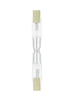 80W 1385lm R7s Linear Halogen Flood Light Bulb Reflector Dimmable Clear/Gray