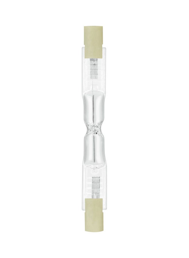 Osram - 80W 1385lm R7s Linear Halogen Flood Light Bulb Reflector Dimmable Clear/Gray - Image 1