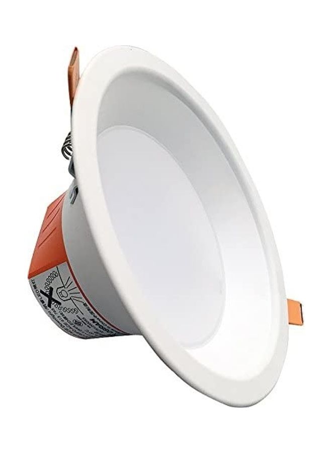 أوسرام 19W 4000K Downlight Led Recessed Round Light Orange/White 6inch  - Image 2