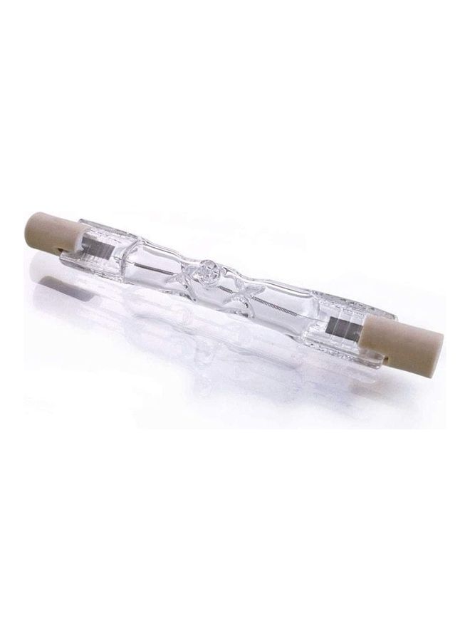 Osram - 80W 1385lm R7s Linear Halogen Flood Light Bulb Reflector Dimmable Clear/Gray - Image 1