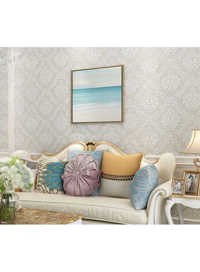 Waterproof Self-Adhesive Wallpaper Beige  - Image 2