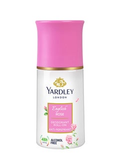 Yardley English Rose Roll On 50ml  - Image 1