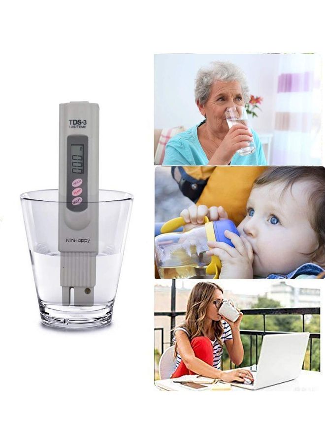 Generic TDS Water Quality Tester White  - Image 4