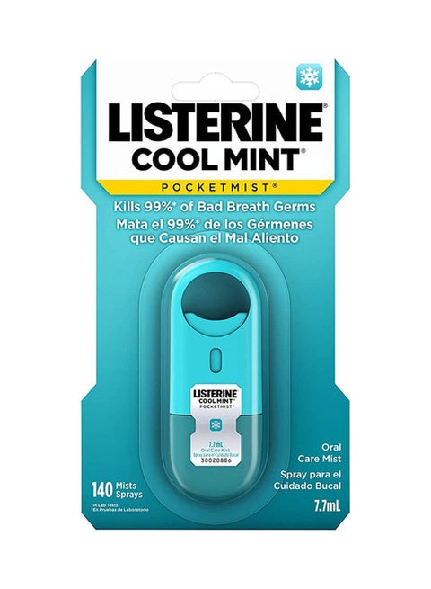 Cool Mint Pocketmist Fresh Breath Oral Care Mist Multicolour 7.7ml