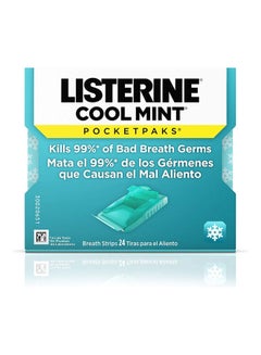 Cool Mint Pocketpaks Breath Strips White One Size