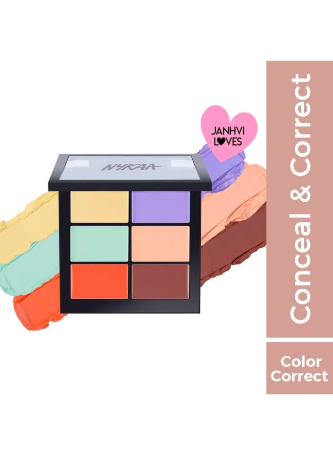 Nykaa - SKINgenius Conceal & Correct Palette Deep Deep - Image 1