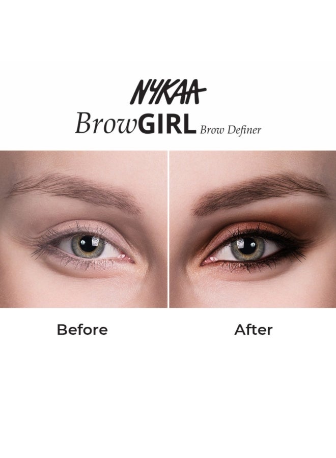 نيكا BrowGirl Eyebrow Definer Brown Brown  - Image 2