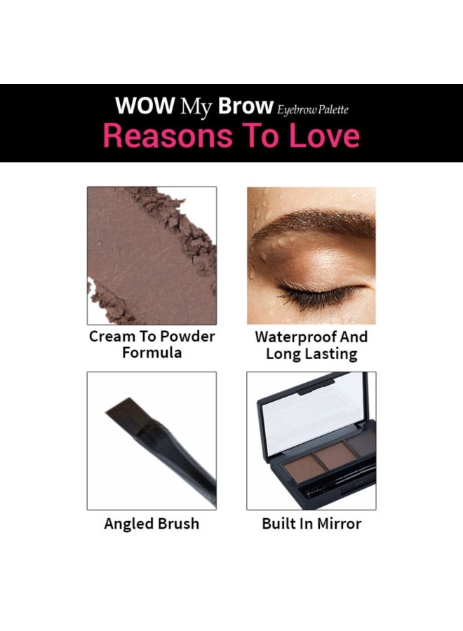 Nykaa - Wow My Brow Eyebrow Palette Chamber of Secrets Chamber of Secrets - Image 1