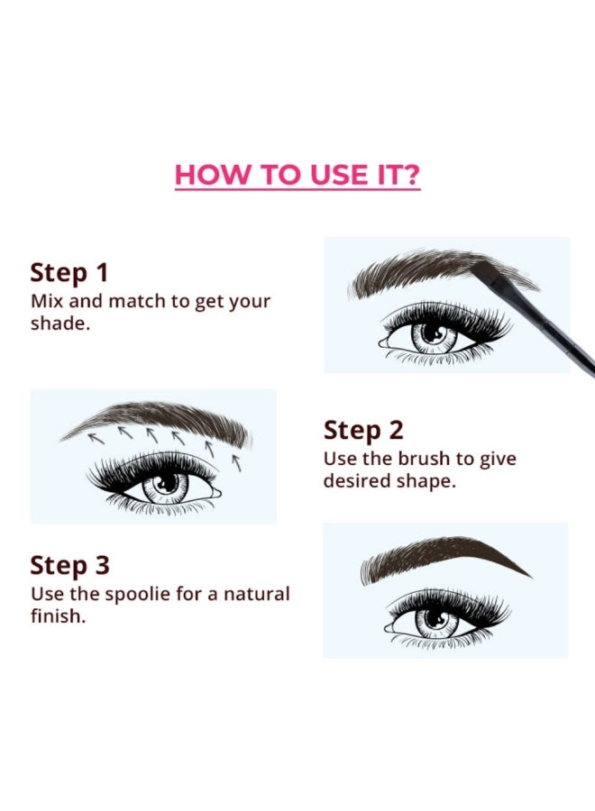 Nykaa - Wow My Brow Eyebrow Palette Chamber of Secrets Chamber of Secrets - Image 1