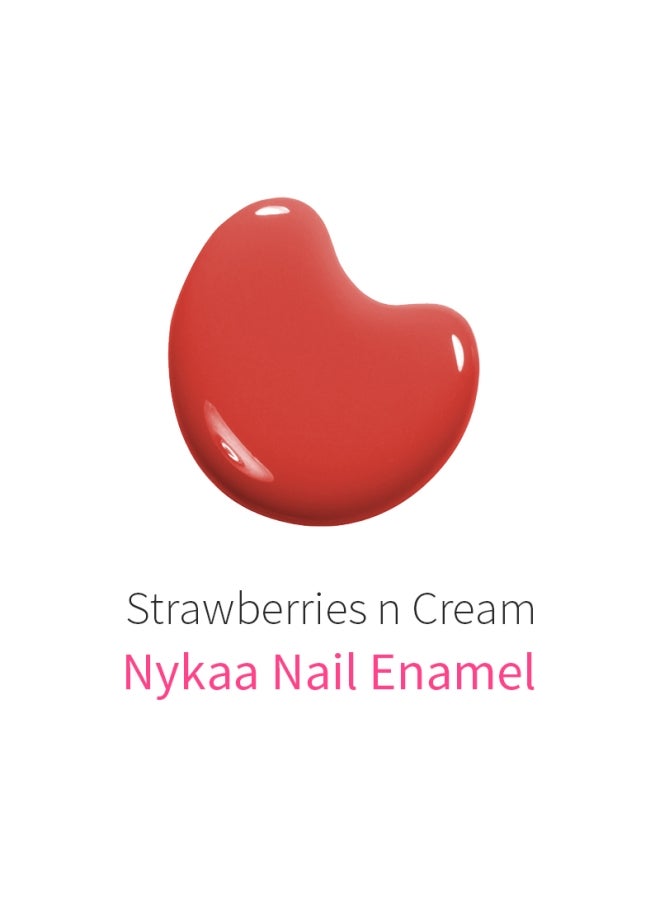 Nykaa Pastel Nail Enamel Polish - Strawberries n Cream 43 - Image 2