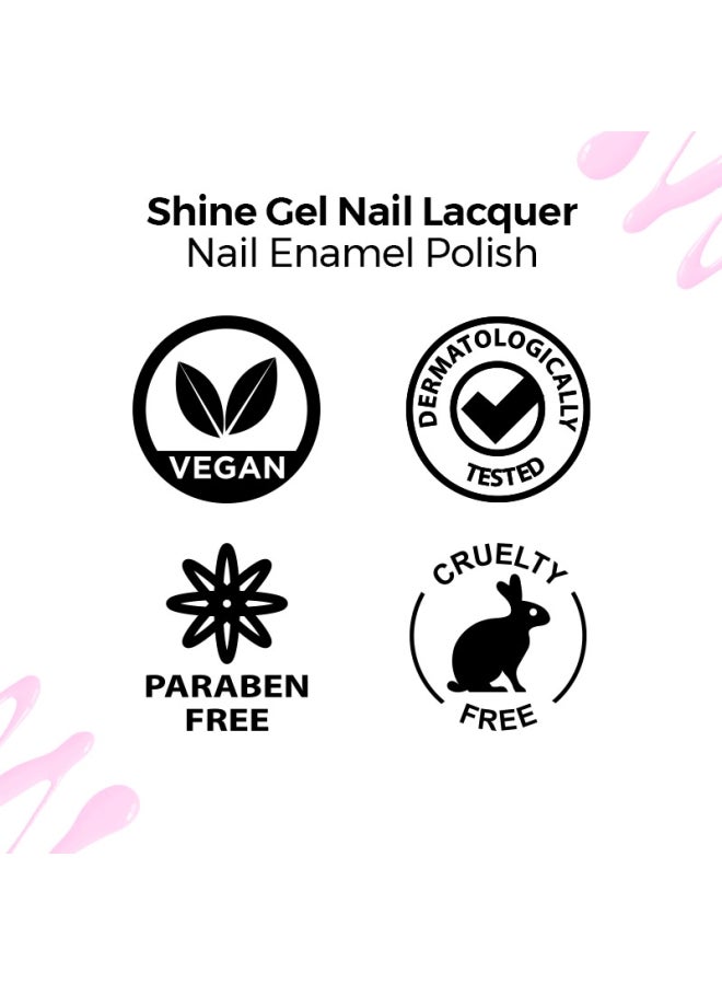 Nykaa Salon Shine Gel Nail Lacquer Copenhagen Adventure 222 - Image 5