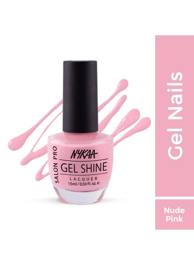 Nykaa Salon Shine Gel Nail Lacquer Meet Me In Montreal 215 - Image 1