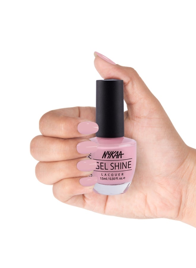 Nykaa Salon Shine Gel Nail Lacquer Meet Me In Montreal 215 - Image 3