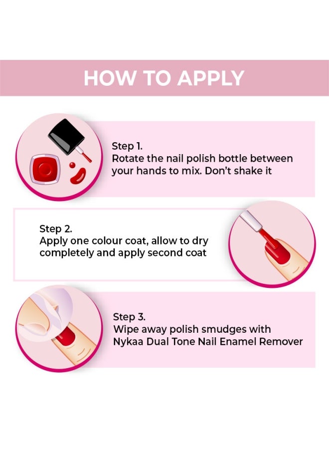 Nykaa Salon Shine Gel Nail Lacquer Meet Me In Montreal 215 - Image 4