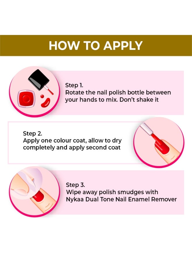Nykaa - Nykaa Black To Gold Nail Enamel Collection Disco Gold - Shade No.: 230 - Image 1