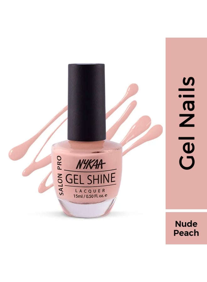 Nykaa Salon Shine Gel Nail Lacquer California Dreams 223 - Image 1