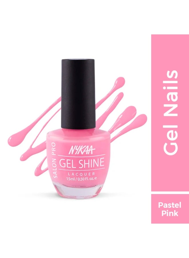 Nykaa Salon Shine Gel Nail Lacquer Japanese Blossom 214 - Image 1