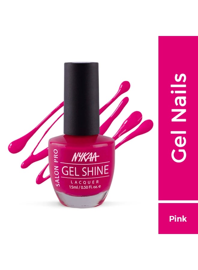 Nykaa Salon Shine Gel Nail Lacquer Croatian Isles 211 - Image 1