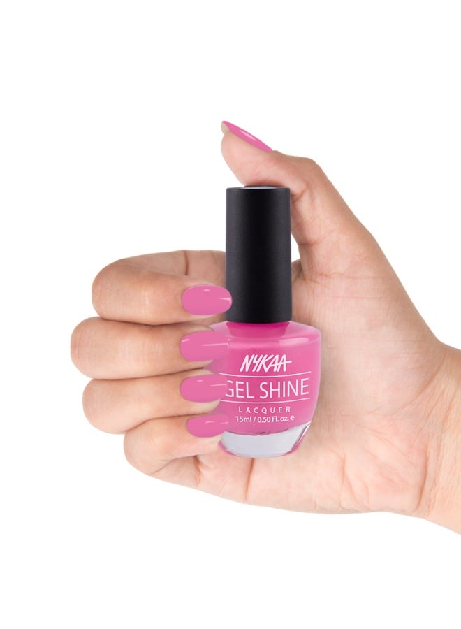 Nykaa Salon Shine Gel Nail Lacquer Gangnam Dance 213 - Image 3