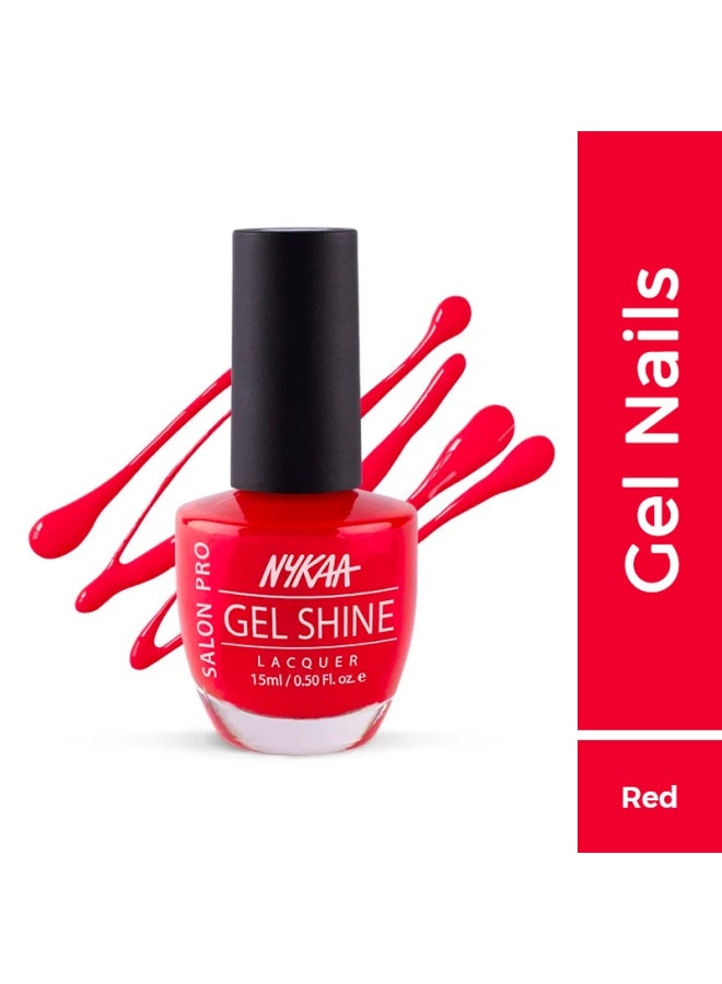 Nykaa Salon Shine Gel Nail Lacquer When in Rome 208 - Image 1
