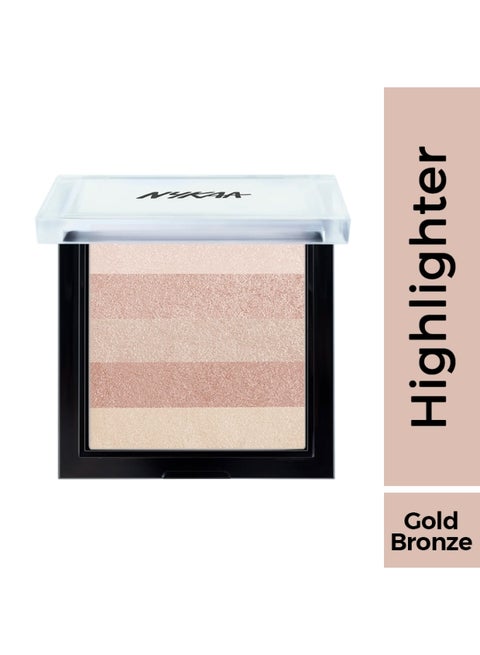 Glow Goals! Shimmer Brick Highlighter Palette Good Old Gold Good Old Gold