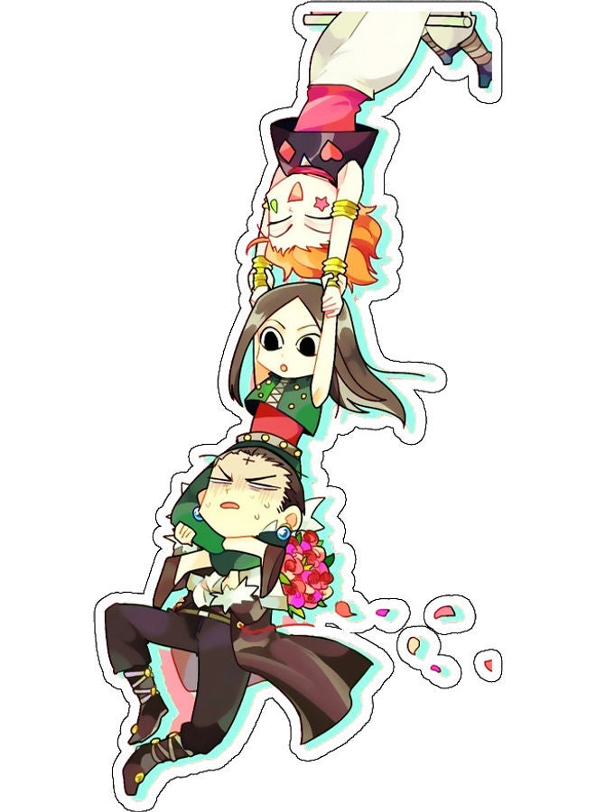 BP Decorative Wall Sticker Multicolour 10x10cm