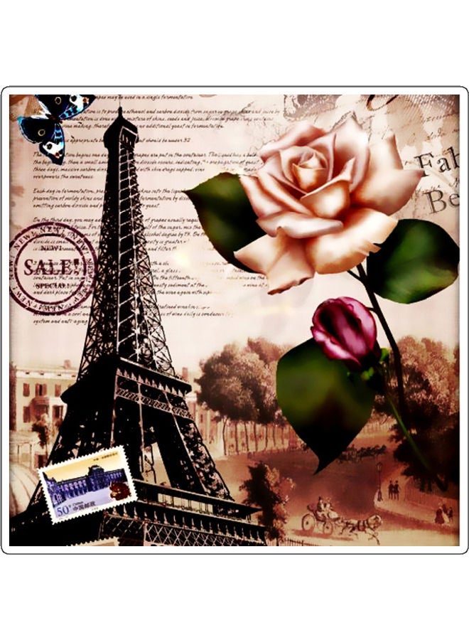 بي بي ملصق جداري للزينة متعدد الألوان 10x10سم