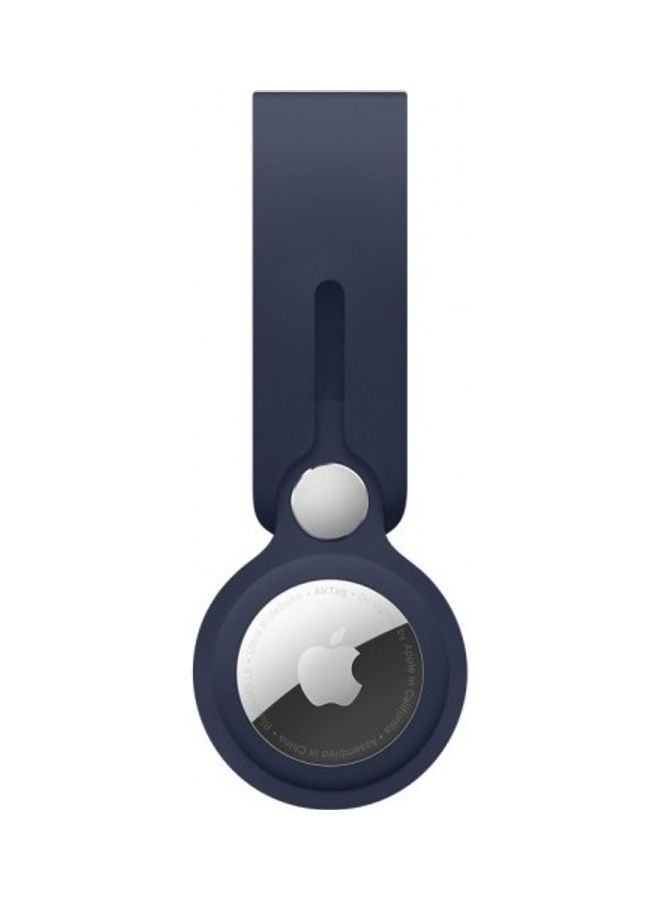 MARGOUN - 4-Piece Silicone Loop Case Cover For Apple AirTag Blue - Image 1