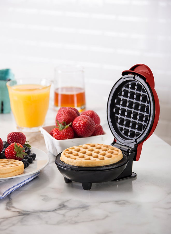 Mini Waffle Maker Machine 350 W DMW001RD Red/Black - v1628686764/N49692120A_3