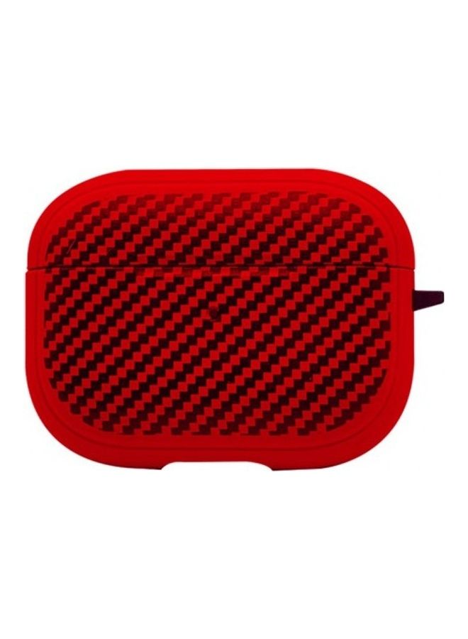 MARGOUN Protective Case Cover For Apple AirPods Pro Red/Black - Image 1