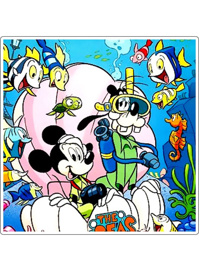 بي بي ملصق جداري للزينة متعدد الألوان 10x10سم