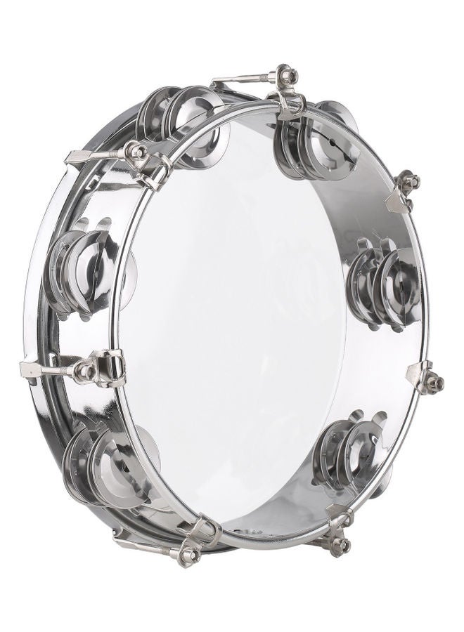 Generic - Tambourine Hand Drum With Double Row Jingles Musical Instrument - Image 1