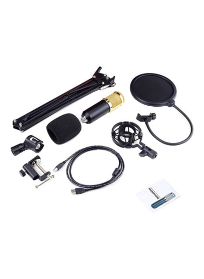 ميكروفون مكثف مباشر مع حامل تثبيت طراز BM800S - Image 1