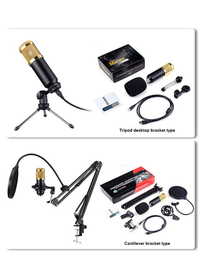 ميكروفون مكثف مباشر مع حامل تثبيت طراز BM800S - Image 5