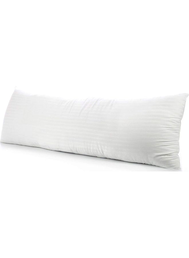 Blueberry Long Body Pillow With Cover Cotton White 140x50cm - Image 1