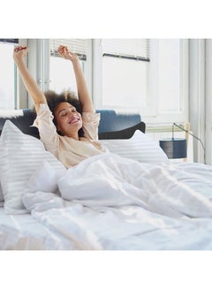 Blueberry Long Body Pillow With Cover Cotton White 140x50cm  - Image 4