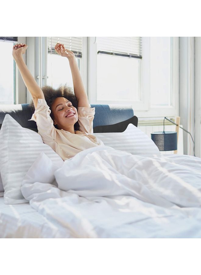 Blueberry Long Body Pillow With Cover Cotton White 140x50cm - Image 4