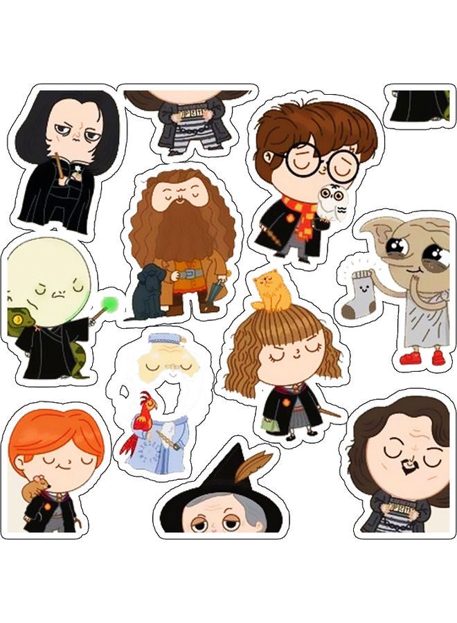 BP Harry Potter Characters Decorative Wall Sticker Multicolour