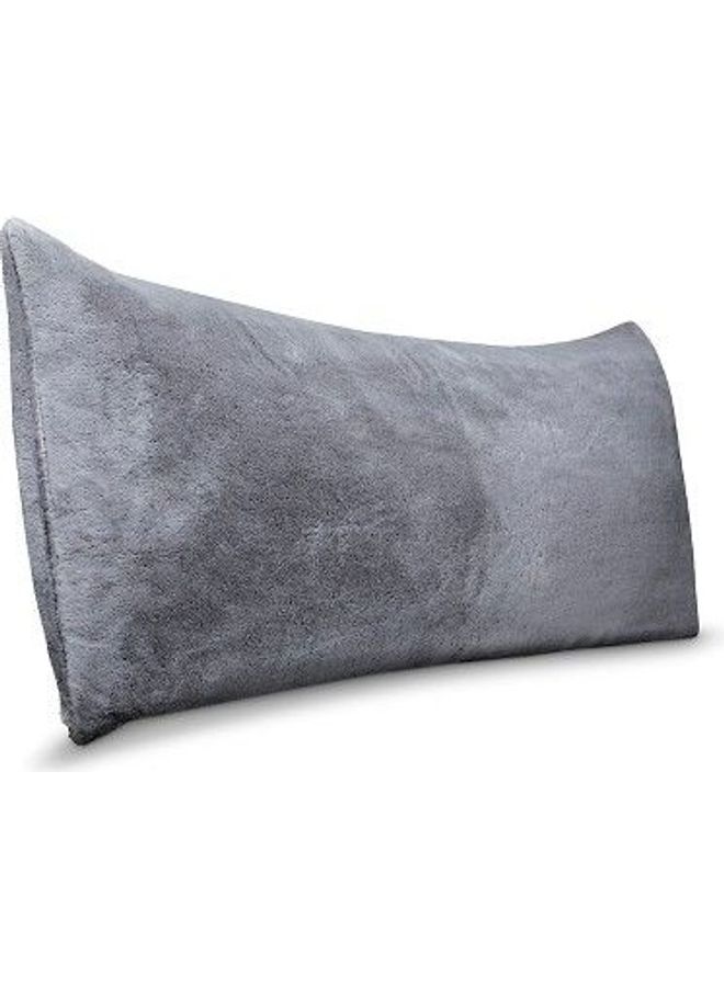 Blueberry Large Body Cotton Pillow with Removable Cover Cotton Grey 140 x 50cm - Image 2