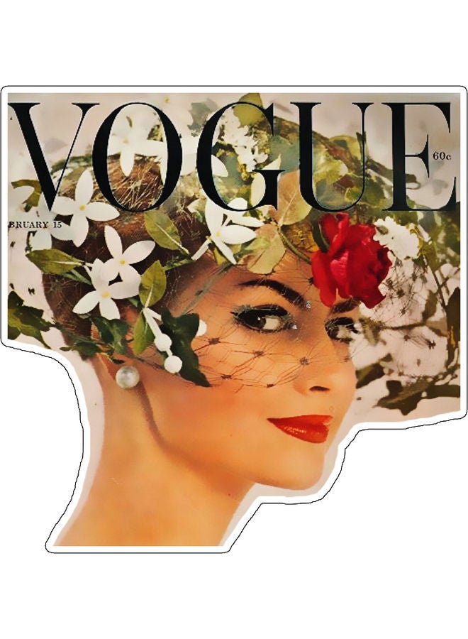 بي بي ملصق جداري للديكور بطبعة لفتاة متعدد الألوان