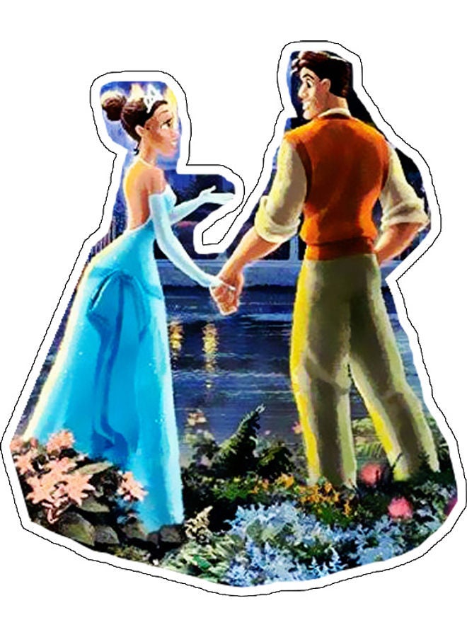 بي بي ملصق جداري مزين بطبعة شخصيات جميلة وأنيقة متعدد الألوان