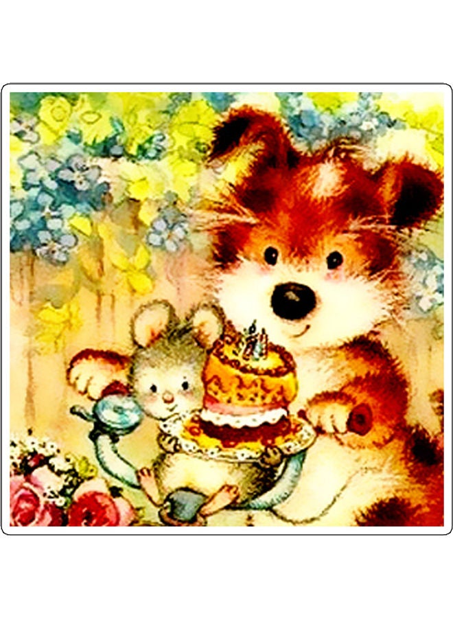 BP Decorative Wall Sticker Multicolour 10x10cm