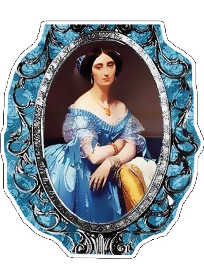 ملصق جداري للزينة متعدد الألوان 10x10سم