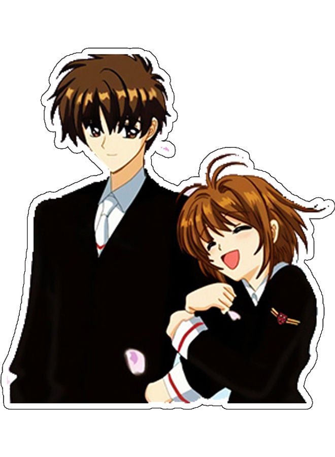 بي بي ملصق جداري للتزيين بطبعة شخصيات أنمي متعدد الألوان