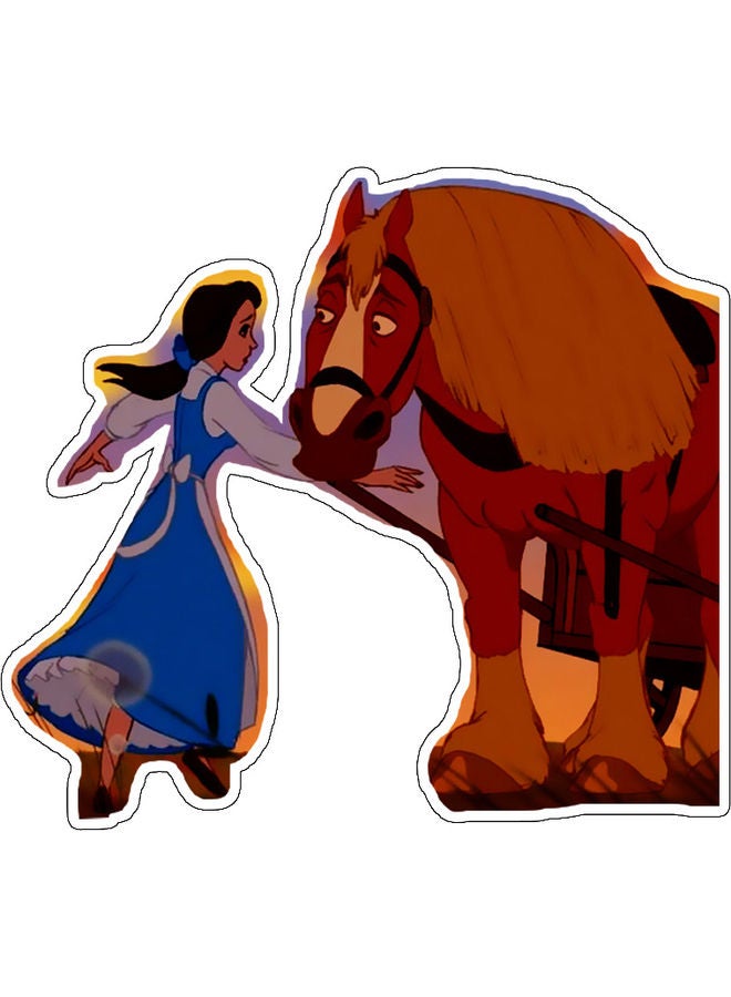 بي بي ملصق جداري بطبعة شخصية ديزني متعدد الألوان