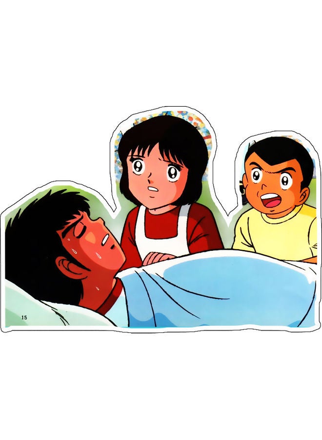 BP Boys And Girl Printed Wall Sticker Multicolour