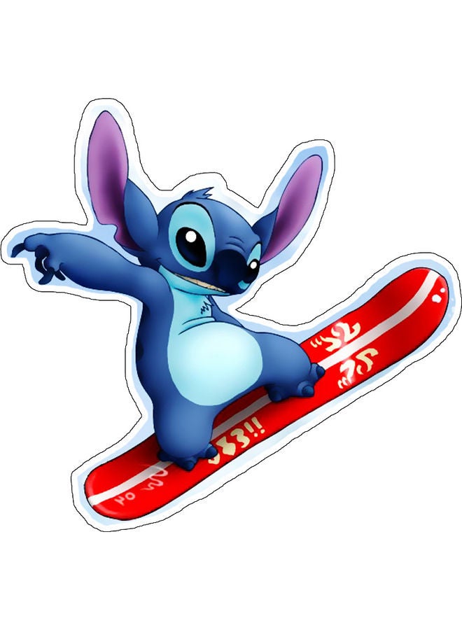 BP Cartoon Decorative Wall Sticker Multicolour 10x10cm