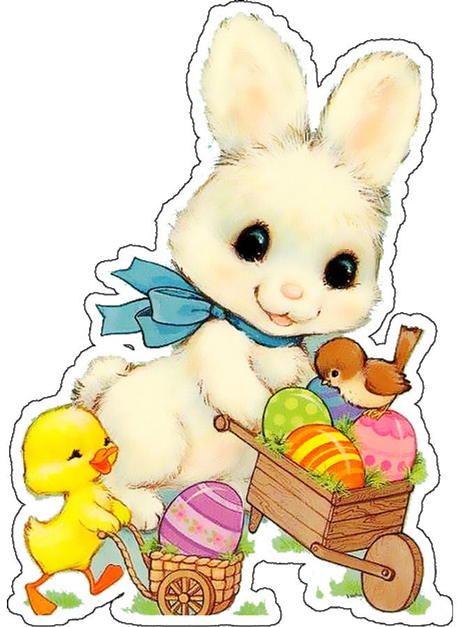 بي بي ملصق جداري لشخصية خيالية متعدد الألوان