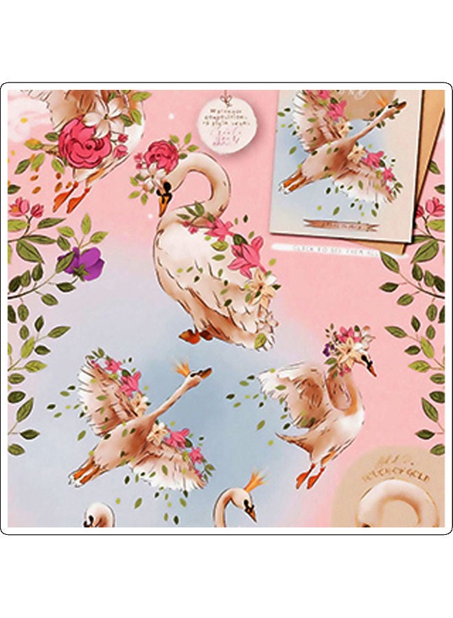 بي بي ملصق جداري للزينة متعدد الألوان 10x10سم